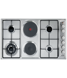 فرن إيطالي 4 عيون شعلة + 2 عين كهرباء